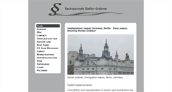 Desktop Screenshot of immigration-lawyer-germany.de